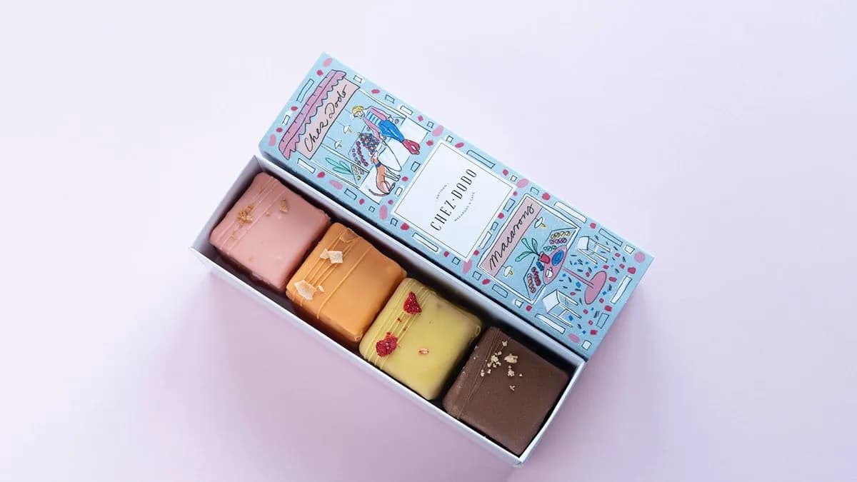 4 db-os MIGNON válogatás kollekciós díszdobozban (kék)