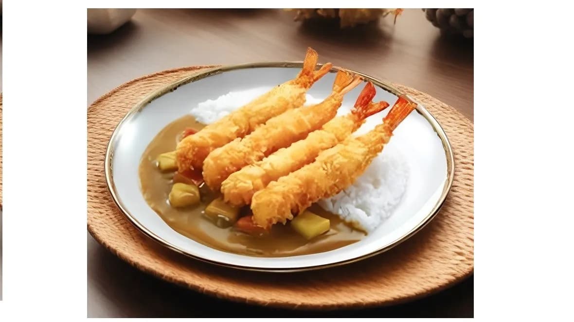 Katsu Curry(Rizs)(shrimp 4db)