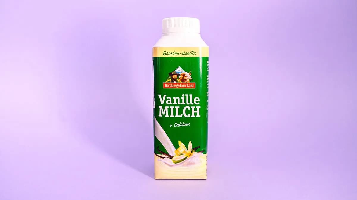 Bergbauern vaníliás tejital