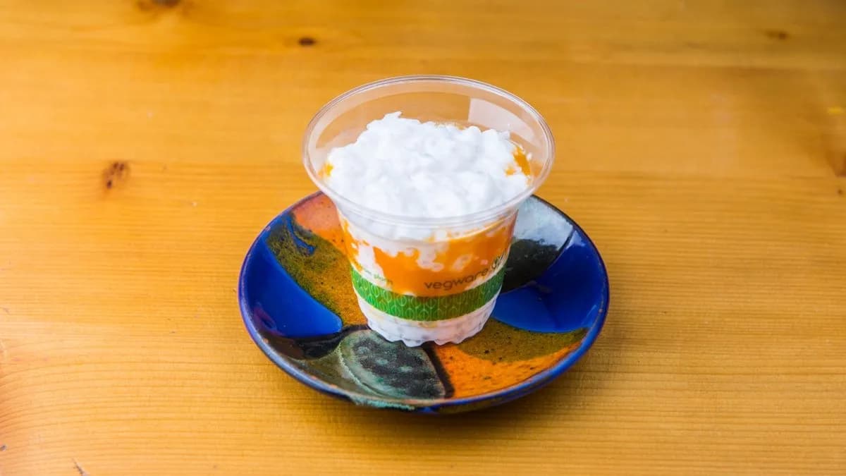 Chia pudding gyümölcspürével