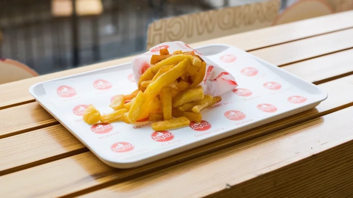 Házi hasábburgonya sós