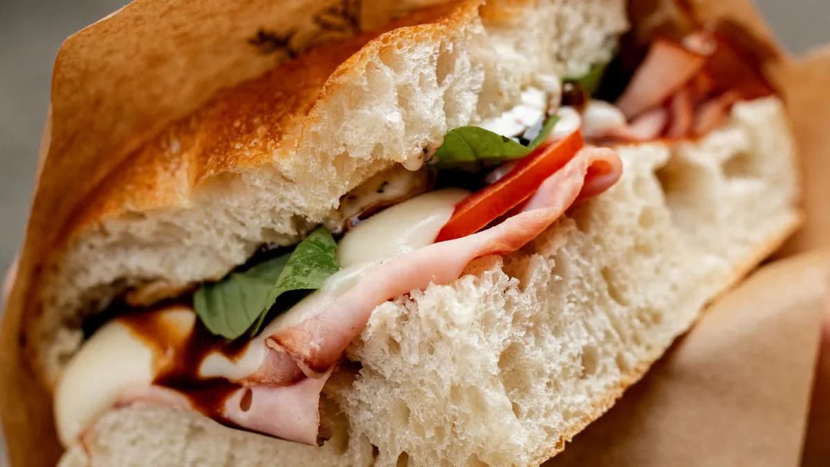 1/2 Prosciutto cotto melegszendó