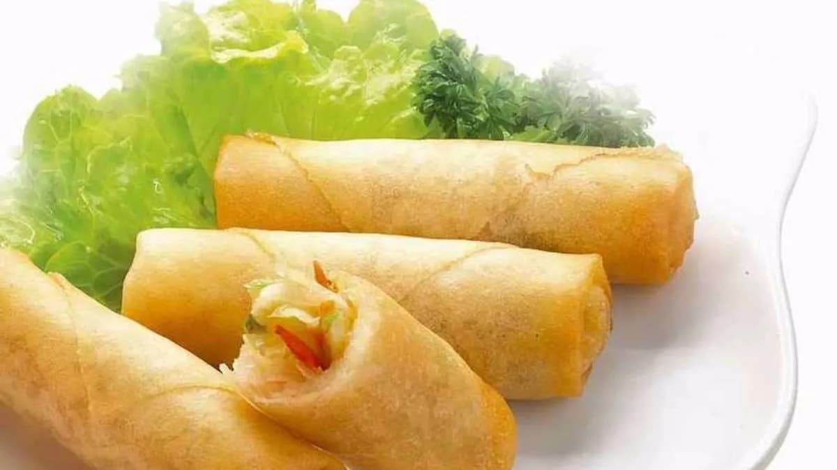 Tavaszi tekercs zöldséggel (6db) 素春卷