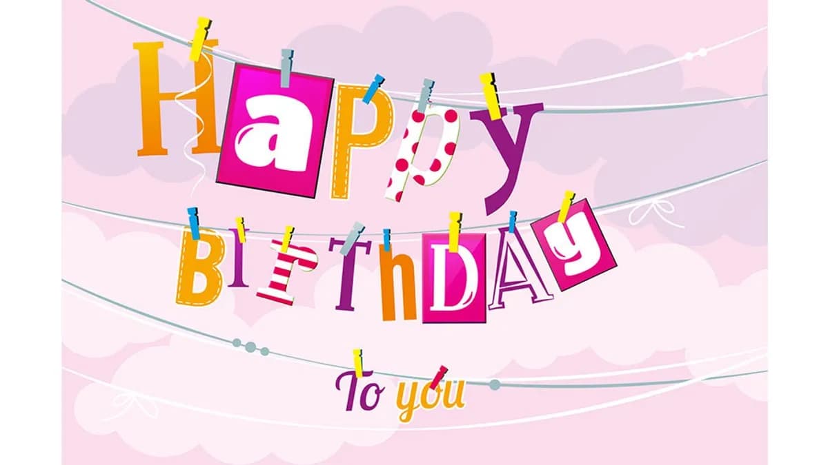 Happy Birthday - Girl