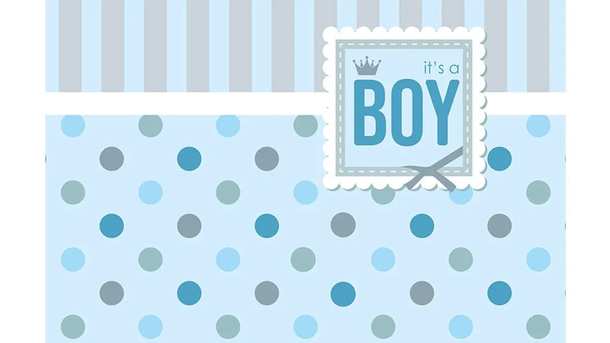 Babaváró csomagolás - Baby boy