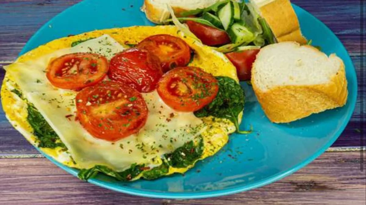 Vegetáriánus omlett