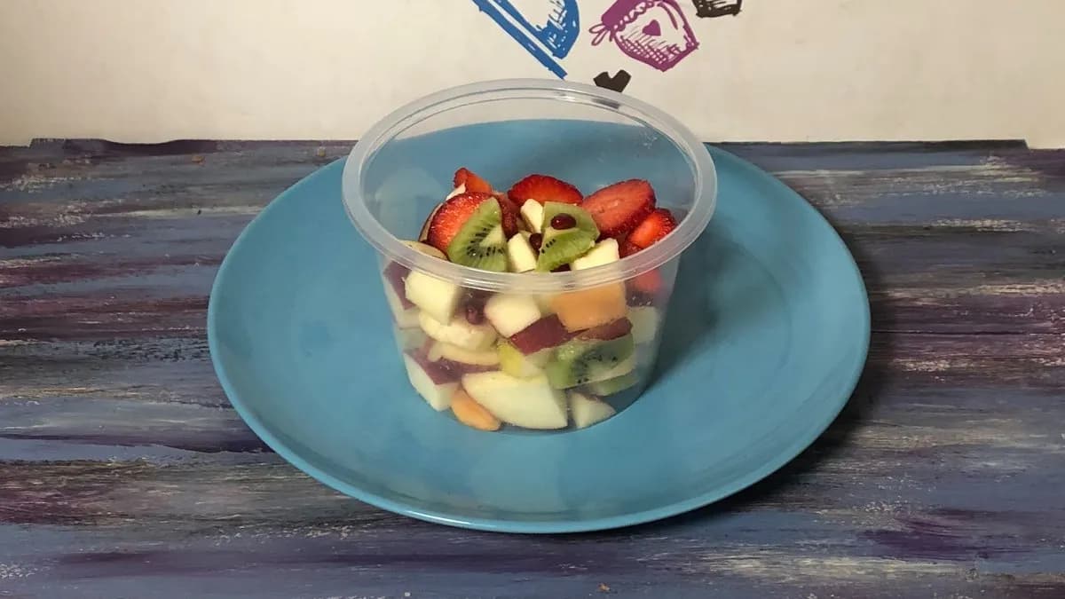 Gyümölcssaláta, friss