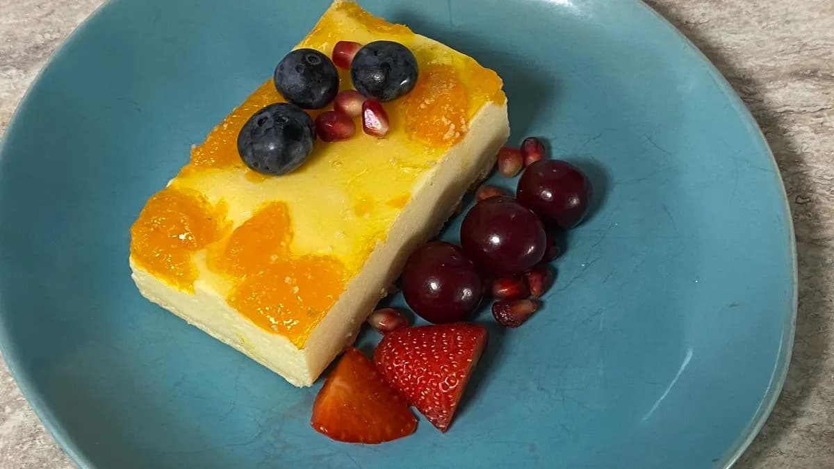 Mandarinos sajttorta