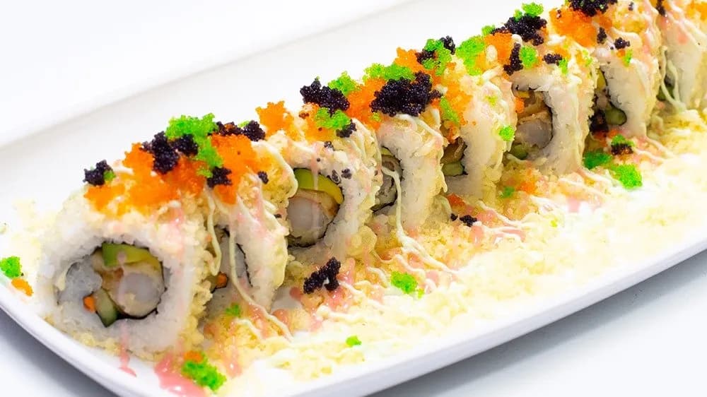99. Masago & shrimp big maki