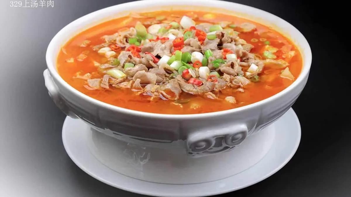 328 Bárány szelet chilis szószban 上汤羊肉