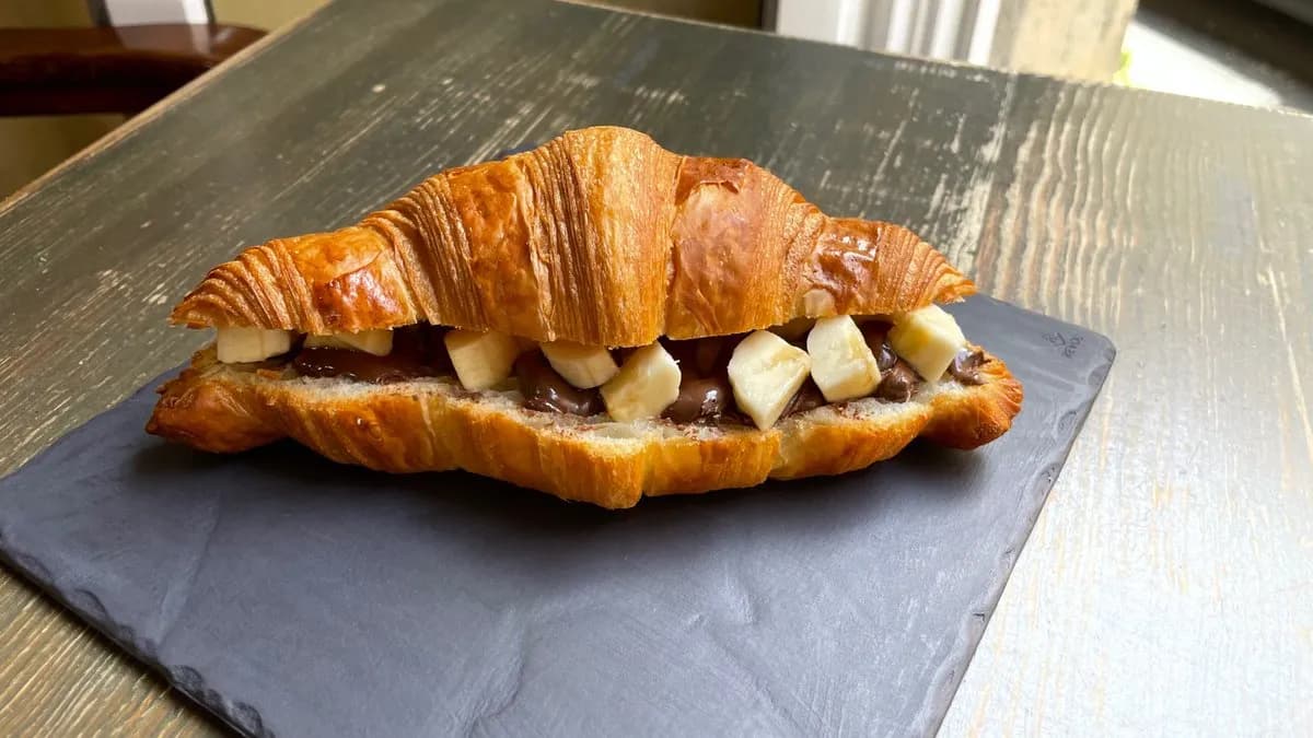 Croissant Noisette Chocolat & Banane