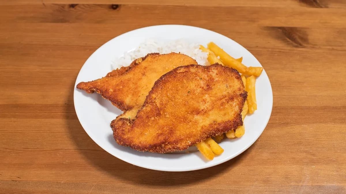 Rántott, karaj, vegyes köret