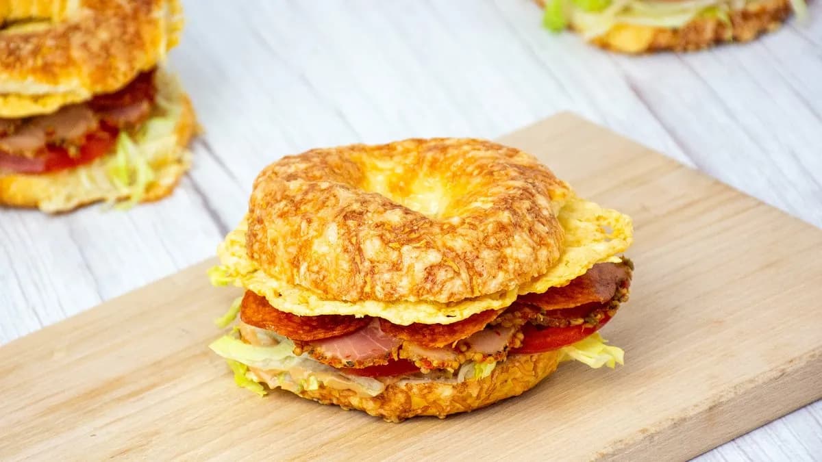 Húsimádó bagel
