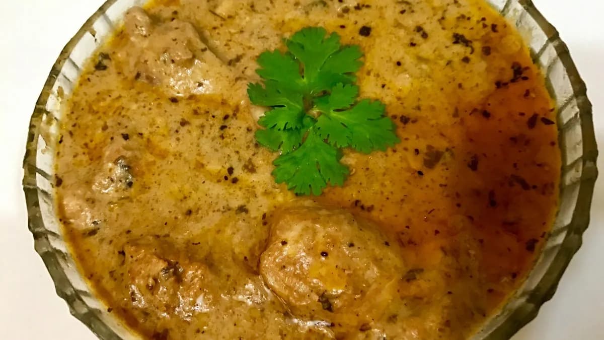 Shahi chicken korma
