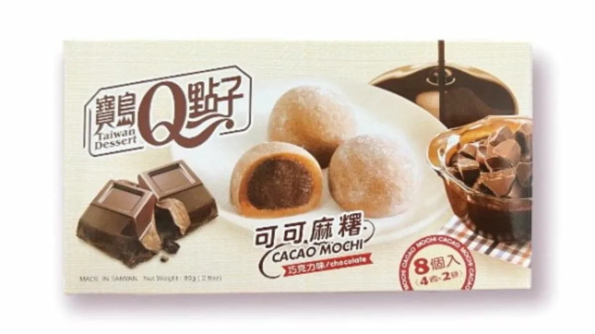 Chocolate mochi