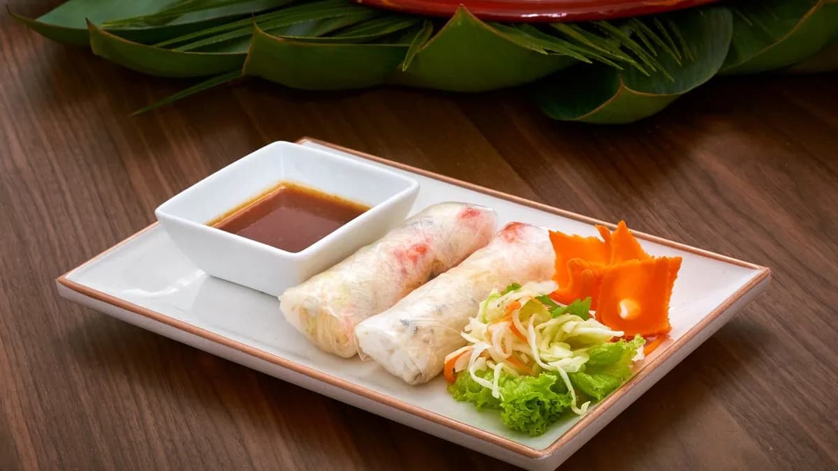 Vegán nyári tekercs (2 db) 🌱