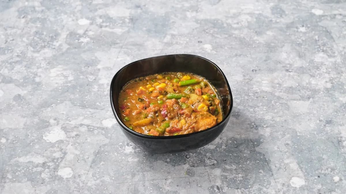 Vegyes zöldség curry / Mixed vegetable curry