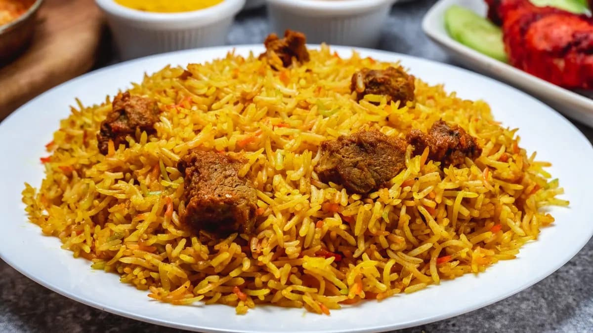 Al-Noor Special Bárány Biryani