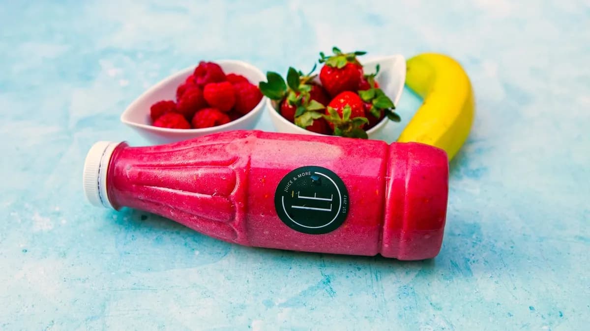 Berry heaven - red smoothie