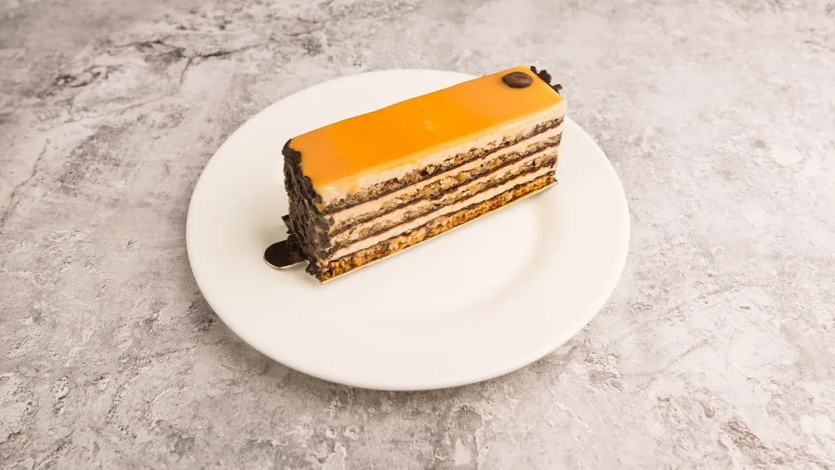 Opera kávés szelet