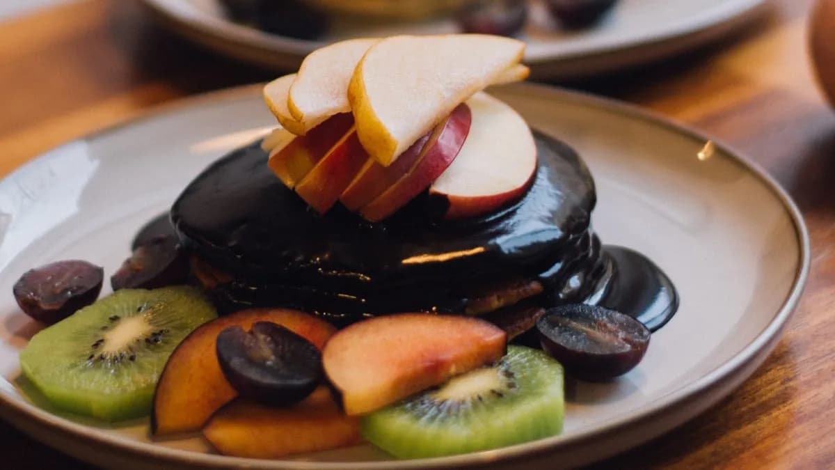 Vegán palacsinta vegán csokikrémmel