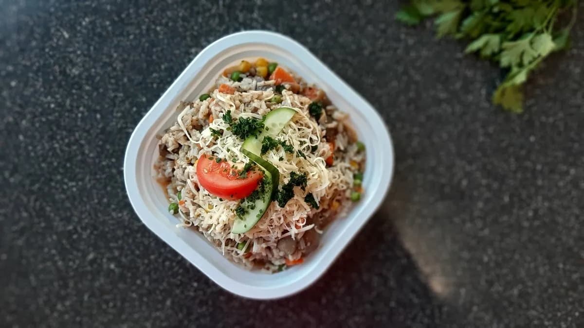 Csirkemájas rizottó