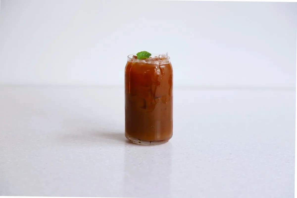 Peach oolong fruit tea