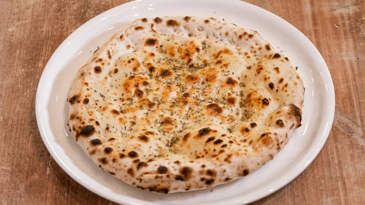 Focaccia con olio extravirgine di oliva