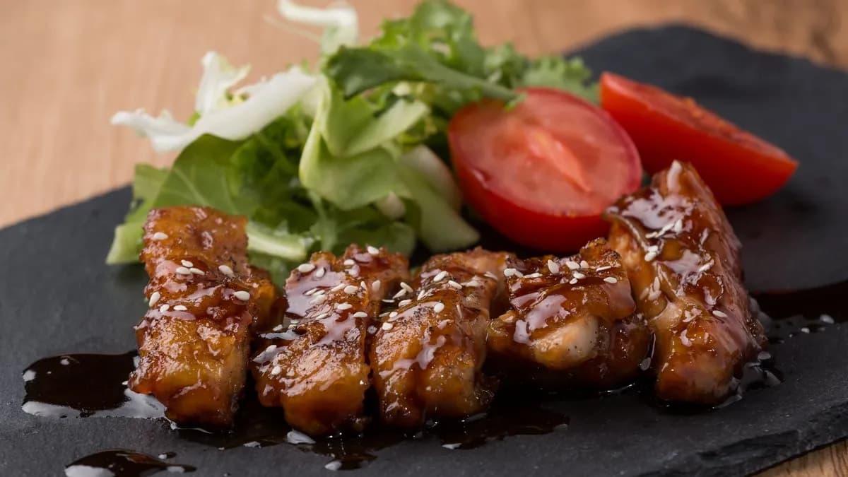 Teriyaki Chicken with rice