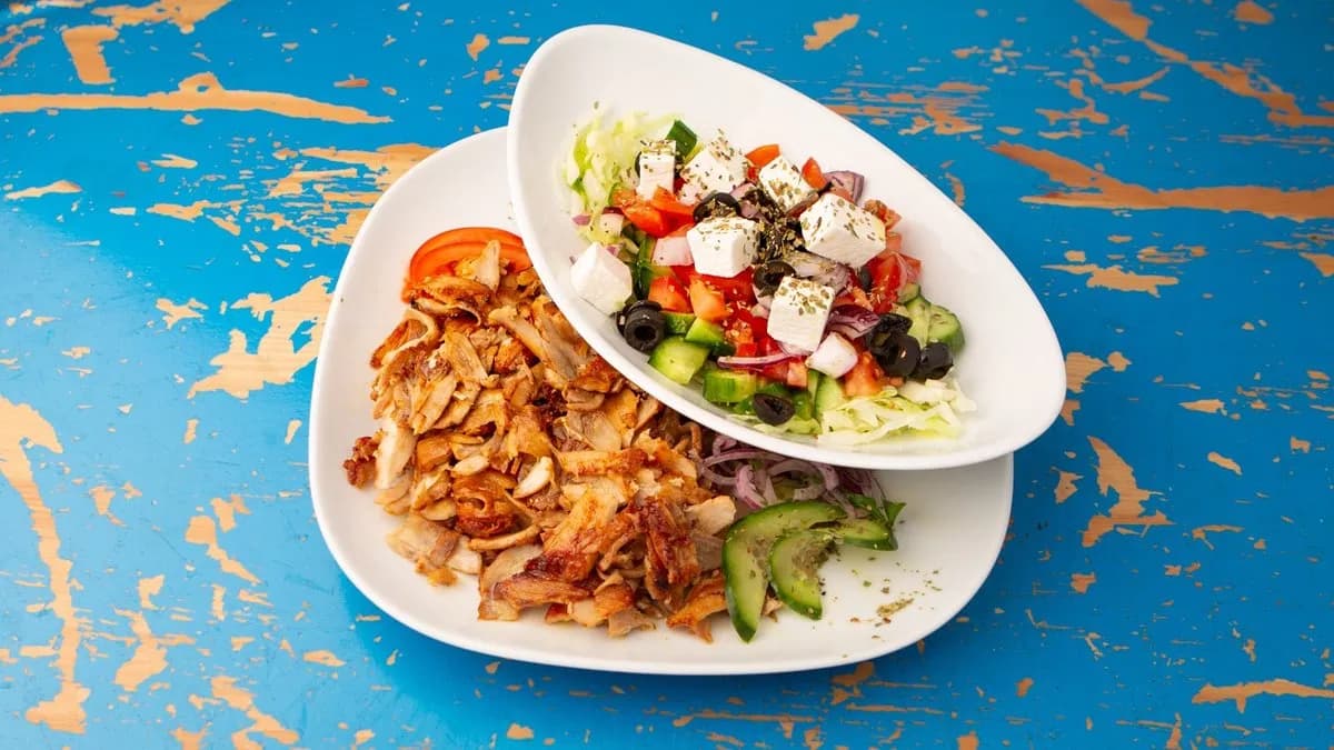 Nagy Fitt gyros tál