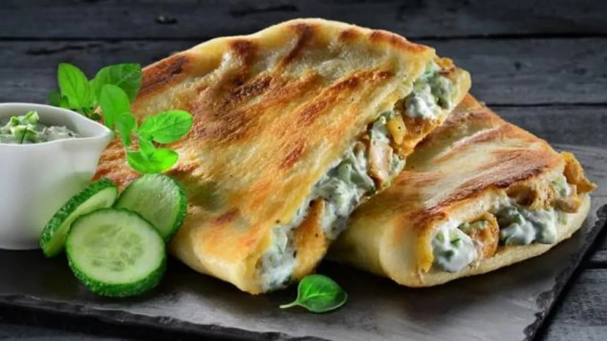 Görög csirkés lepény