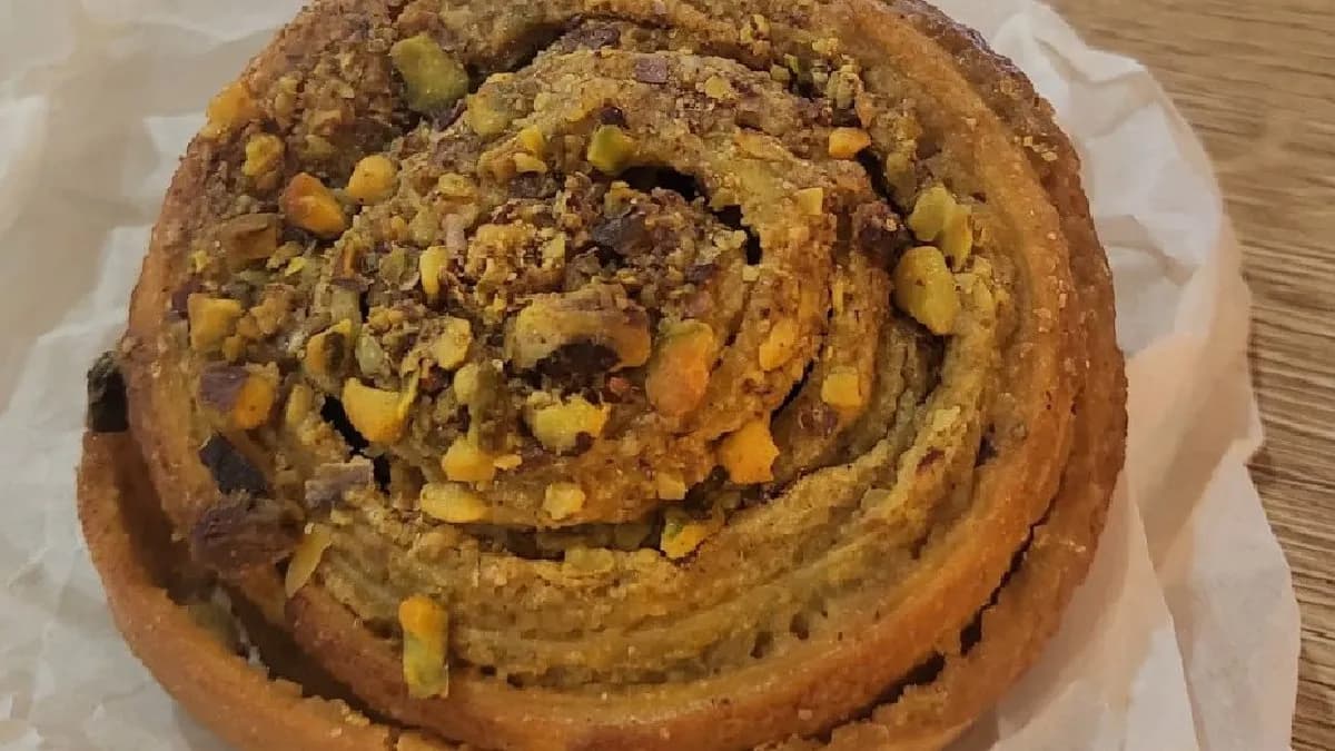 Pisztáciás kézműves csiga