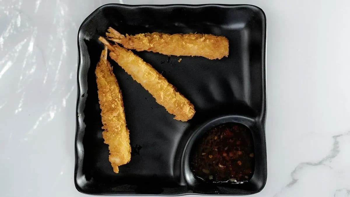 8. Sült tempura tigris rák (3db)