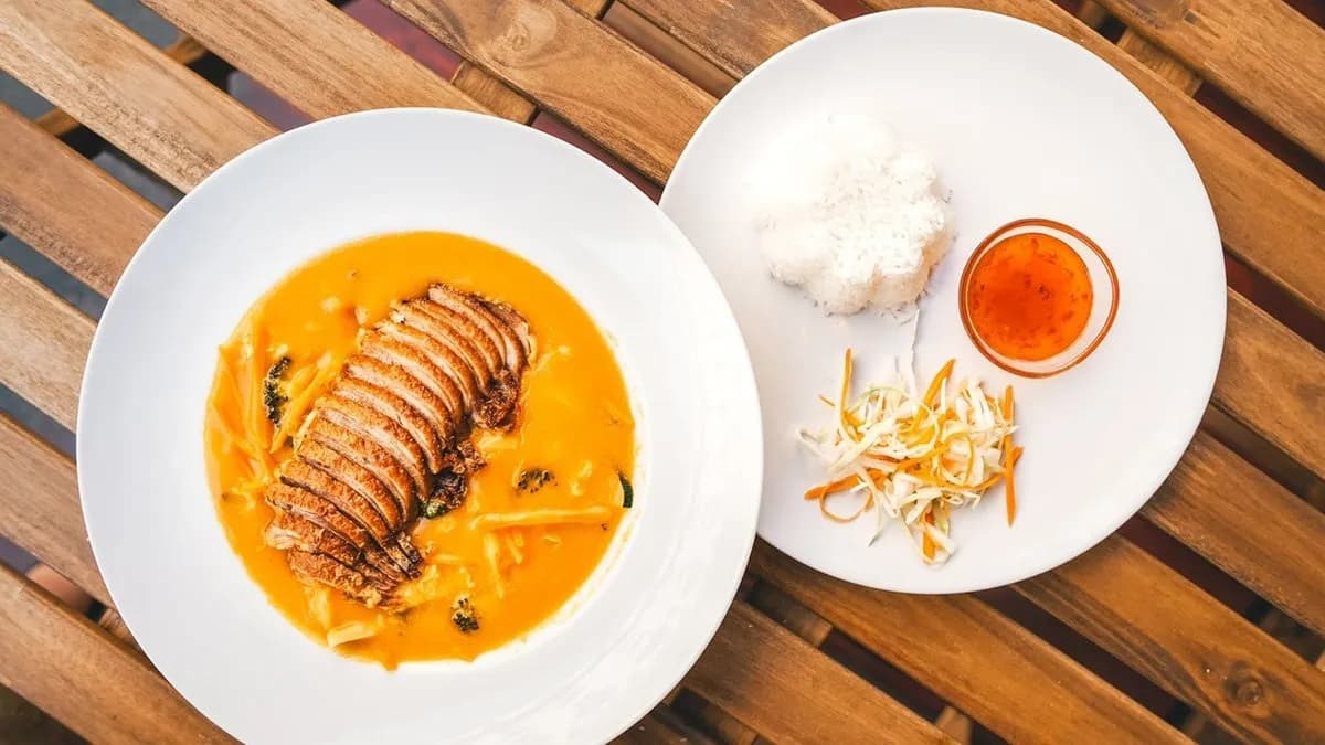 1. Cari xoài / Mangós currys zöldséggekel - A. Kacsa