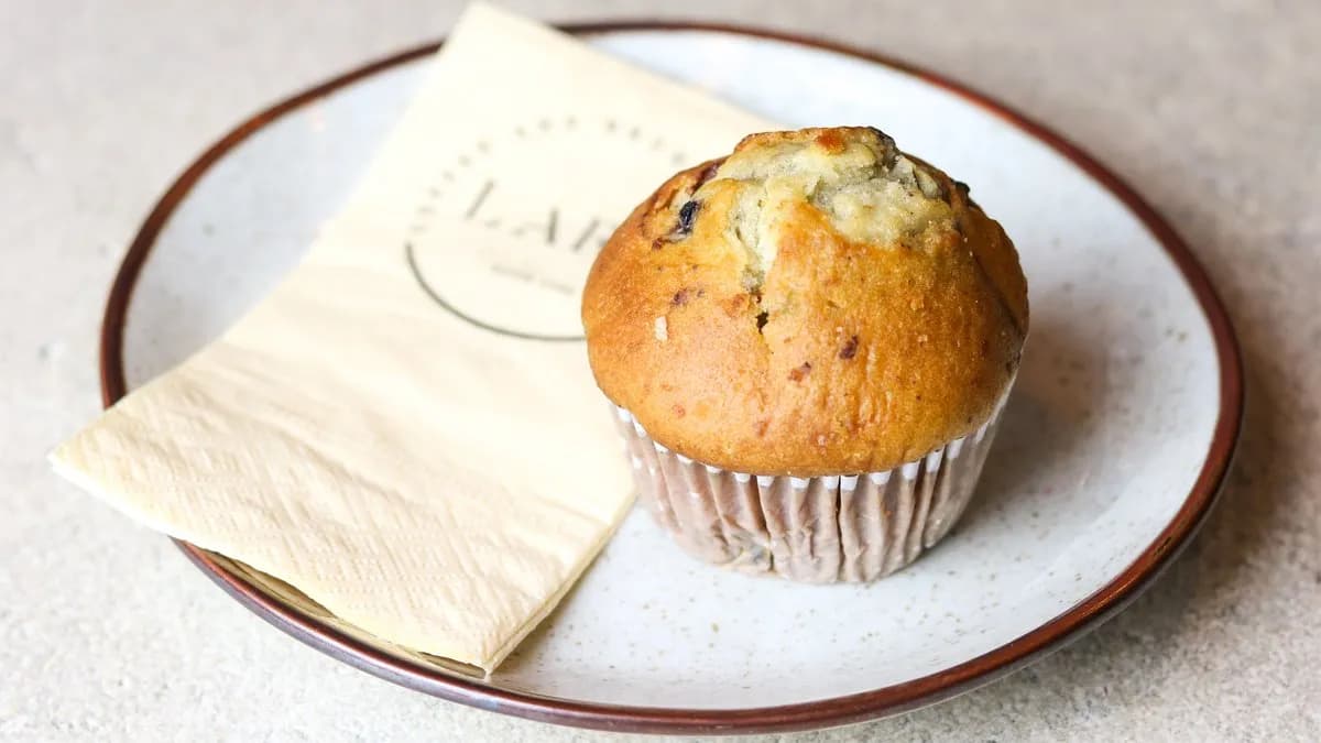 Áfonyás muffin