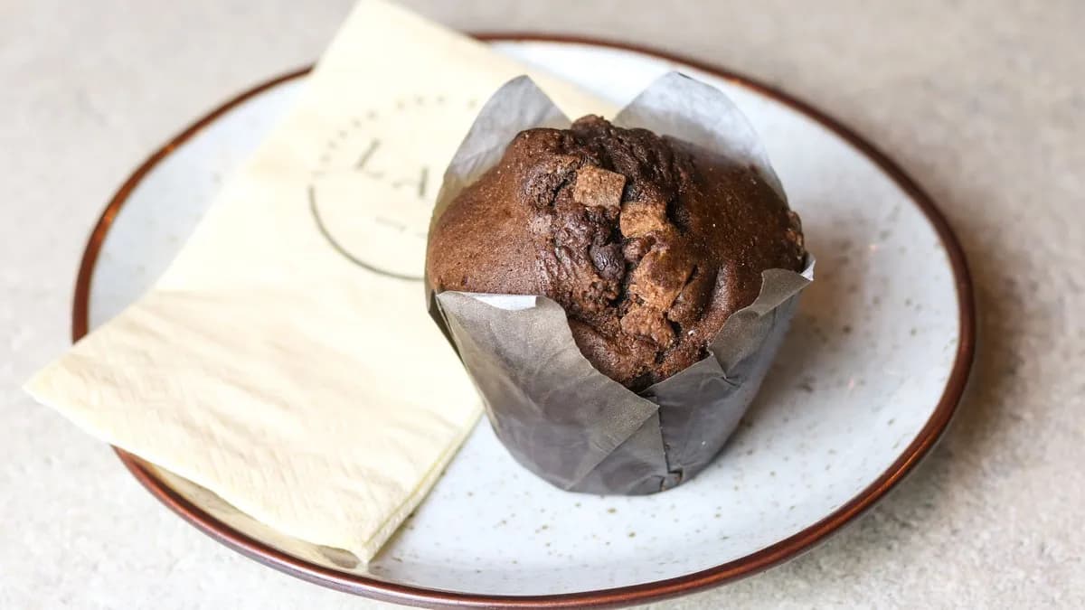 Dupla csokoládés muffin