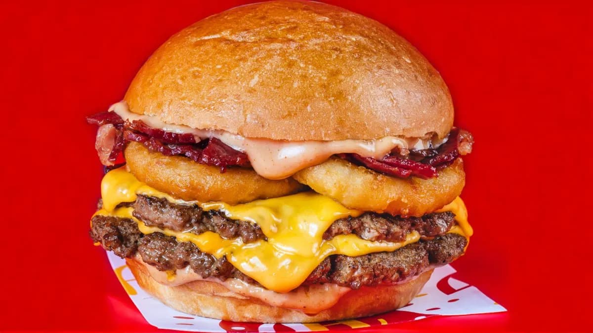 Big A - large beef menu