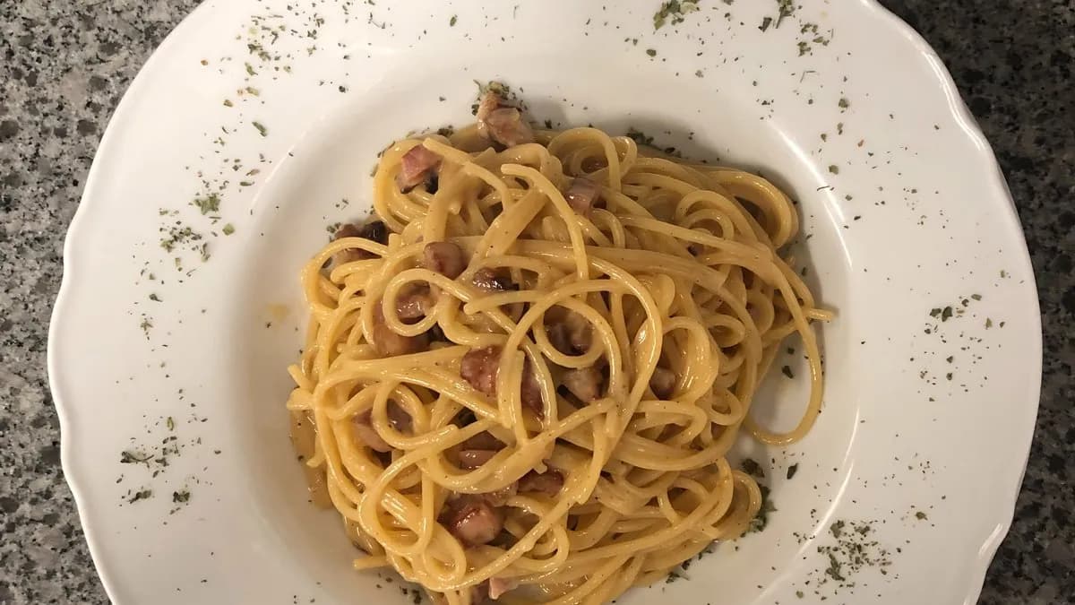 Spaghetti Carbonara all'Italiana