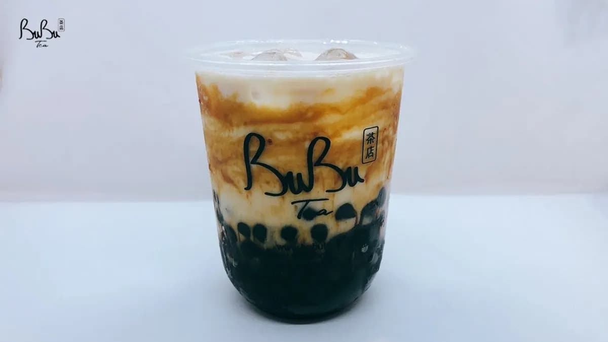 Tejes jázmin zöld tea barna cukorral