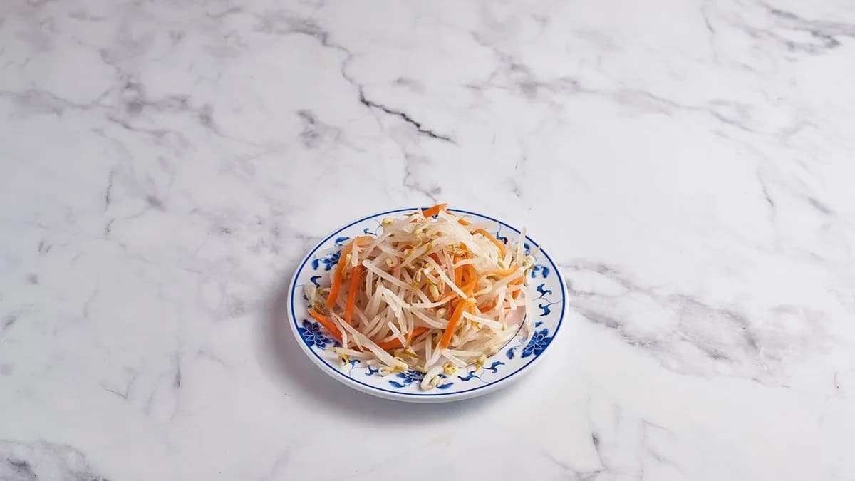 Babcsíra saláta- Babcsíra saláta-酸甜豆芽