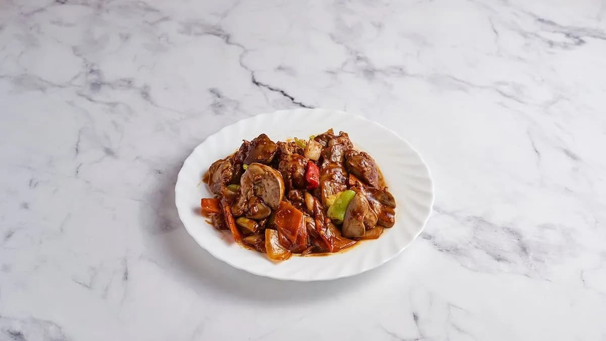 (Csípős) Csirkemáj(Kis adag)鸡肝小