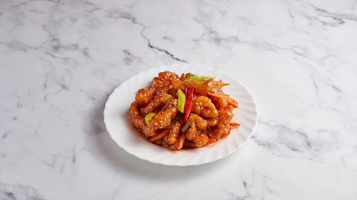 (Csípős) Hong Kong csirkehús (Nagy adag)香港鸡大