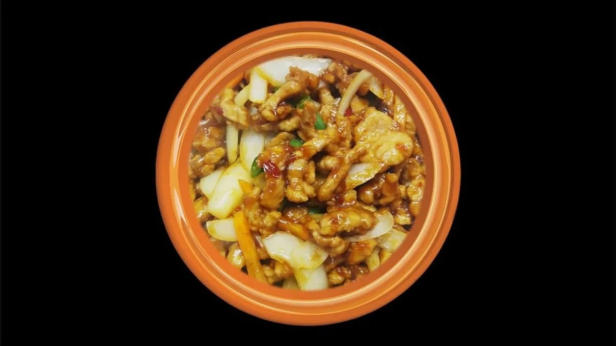 Chilis sertéshús (kis adag)