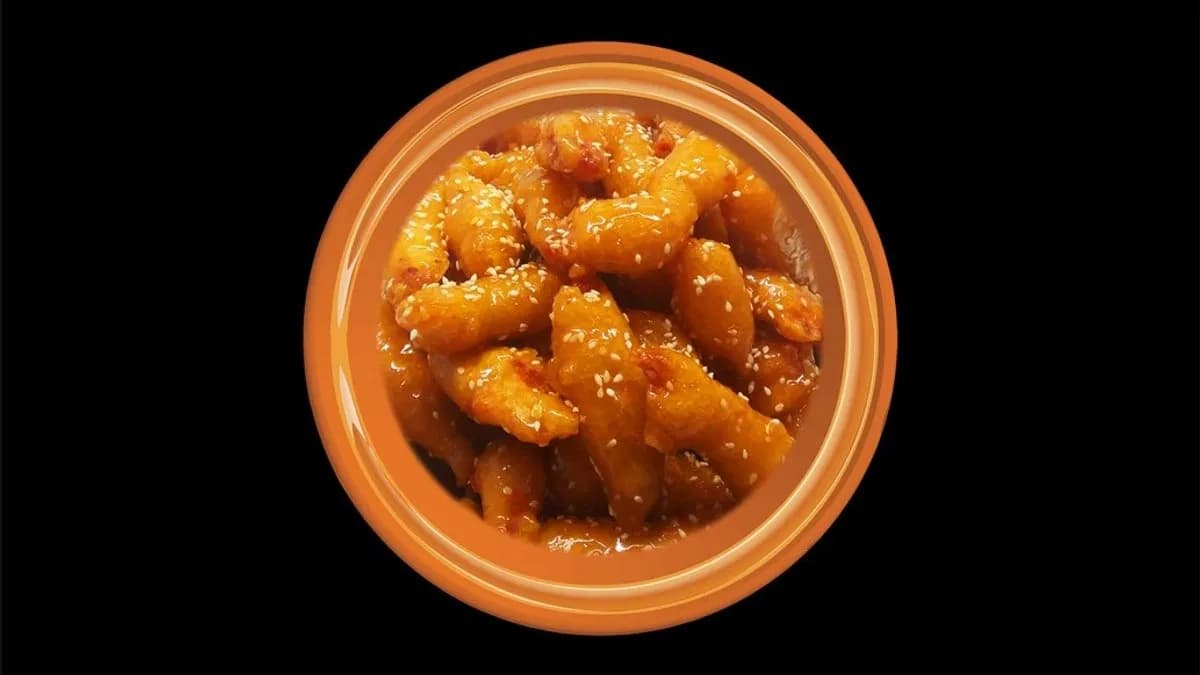 Szezámmagos csirkefalatok