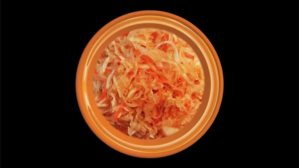 Csípős káposztasaláta (nagy adag)