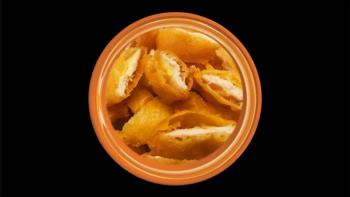 Illatos-omlós csirkefalatok