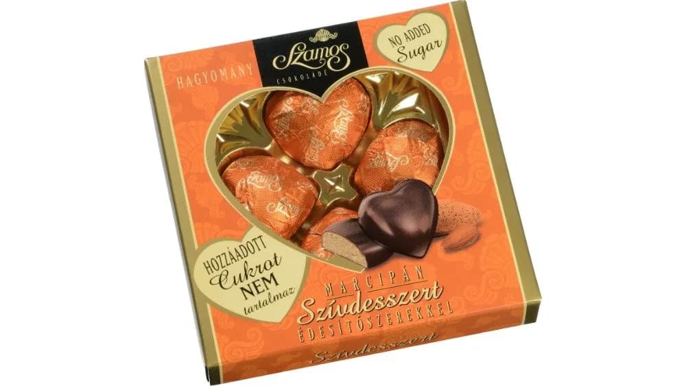 Szívdesszert édesítővel díszdoboz 50g