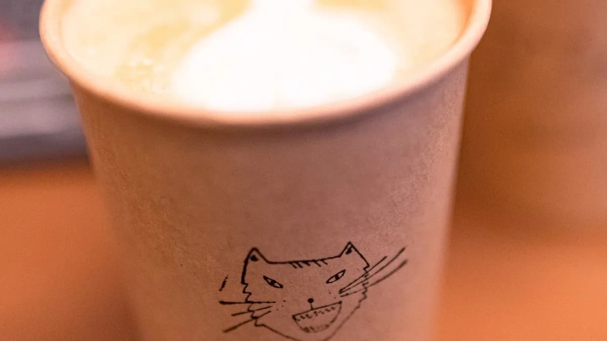 Cafe latte 3 dl laktózmentes tejből