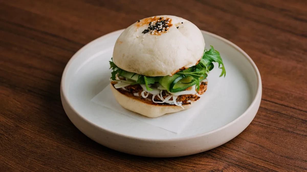 Csirkés bao burger
