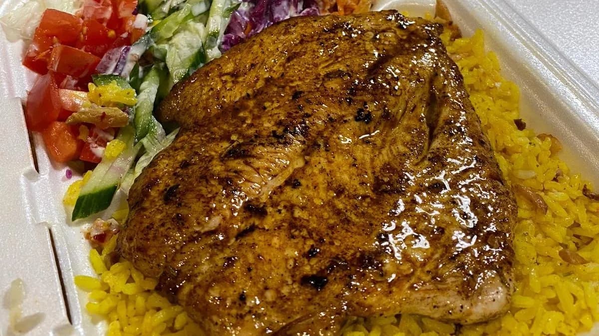 Grill csirkemell tál